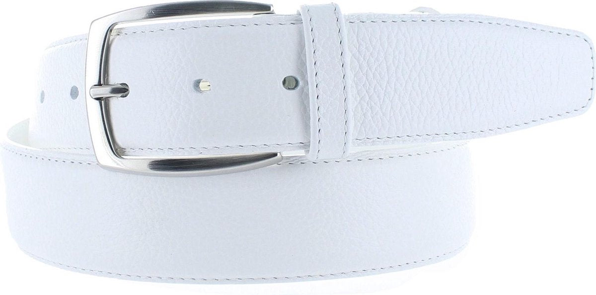 J.p.l.c. Riemen Wit  - Maat 105 - Heren - Lente/Zomer Collectie - Leer