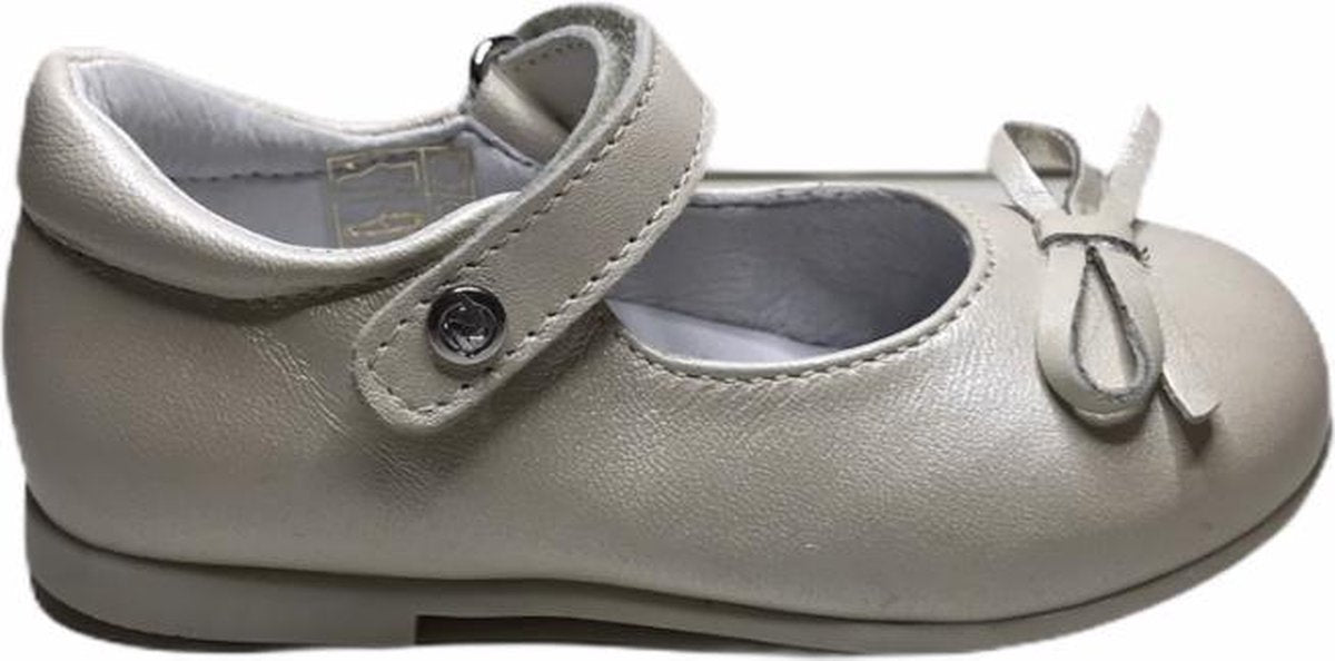 Naturino velcro ballerina 4524 parelmoer beige mt 29