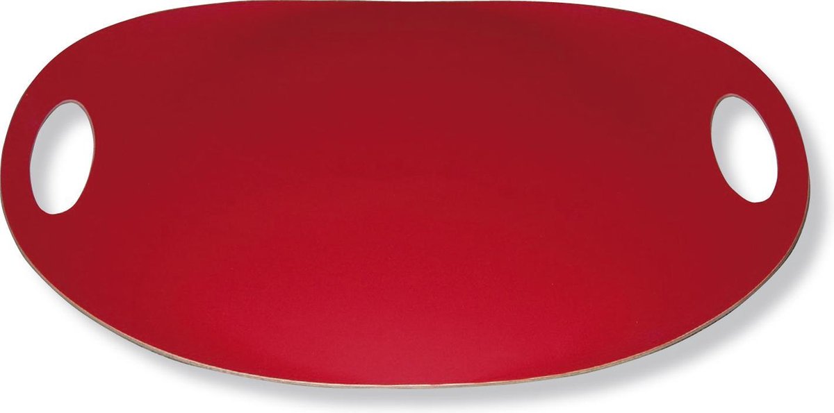 Point-Virgule Dienblad - Ovaal - Rood - 55 x 35cm