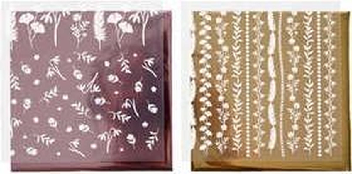 Deco folie en transfervel