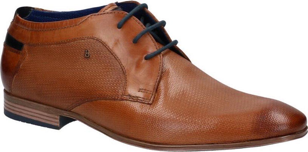 Bugatti - 311-10114-2100 - Geklede veterschoenen - Heren - Maat 46 - Cognac - 6300 -Cognac