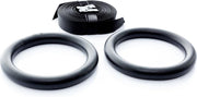 Muscle Power - Turn ringen Black Steel