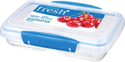 Sistema Fresh voorraaddoos - 2 compart. Small Split blauw - 350ml