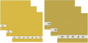 DDDDD Keukendoeken En Theedoeken Set Bees Yellow (3+3 stuks)