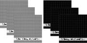 DDDDD Keukendoeken En Theedoeken Set Saar Black (3+3 stuks)