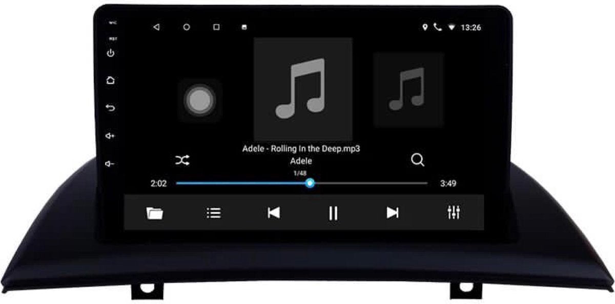 BMW X3 E83 Android 10 multimedia en navigatiesysteem autoradio RDS Bluetooth USB WiFi 1+16GB