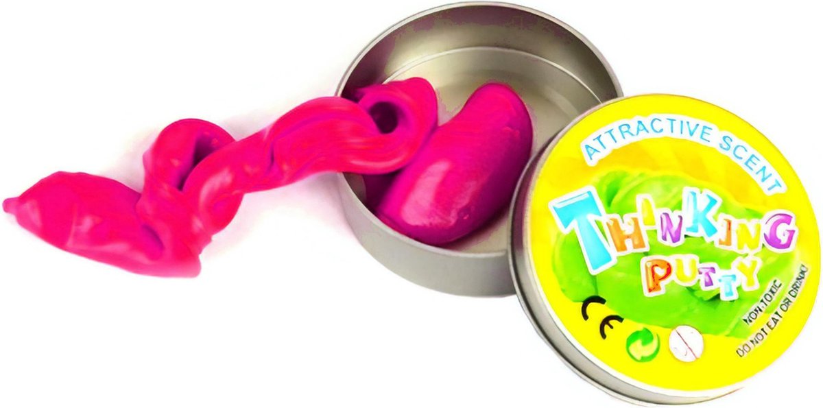 Robetoy Slijm Thinking Putty Attractive Scent Roze