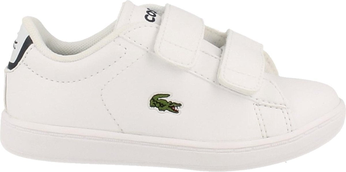 La Coste Klittenbandschoen Carnaby Evo Wit