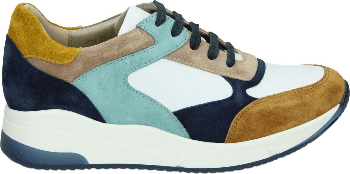 Verhulst 1334 H - Volwassenen Lage sneakers - Kleur: Bruin - Maat: 38