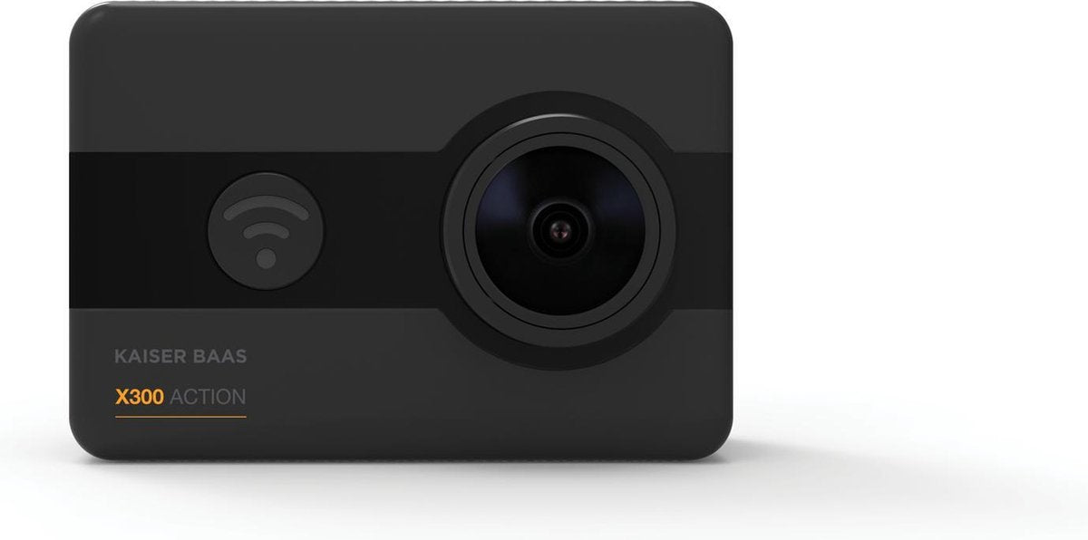 Kaiser Baas X300 Wifi Action Camera 4K 30fps 8mp 6G Lens Black