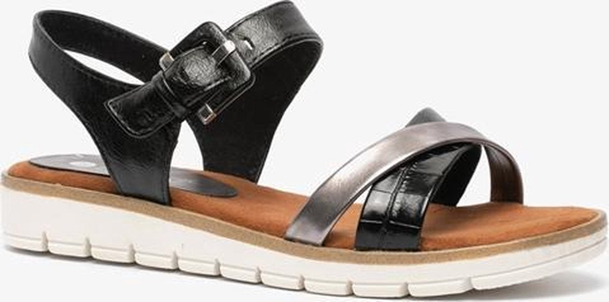 Nova dames sandalen - Zwart - Maat 39