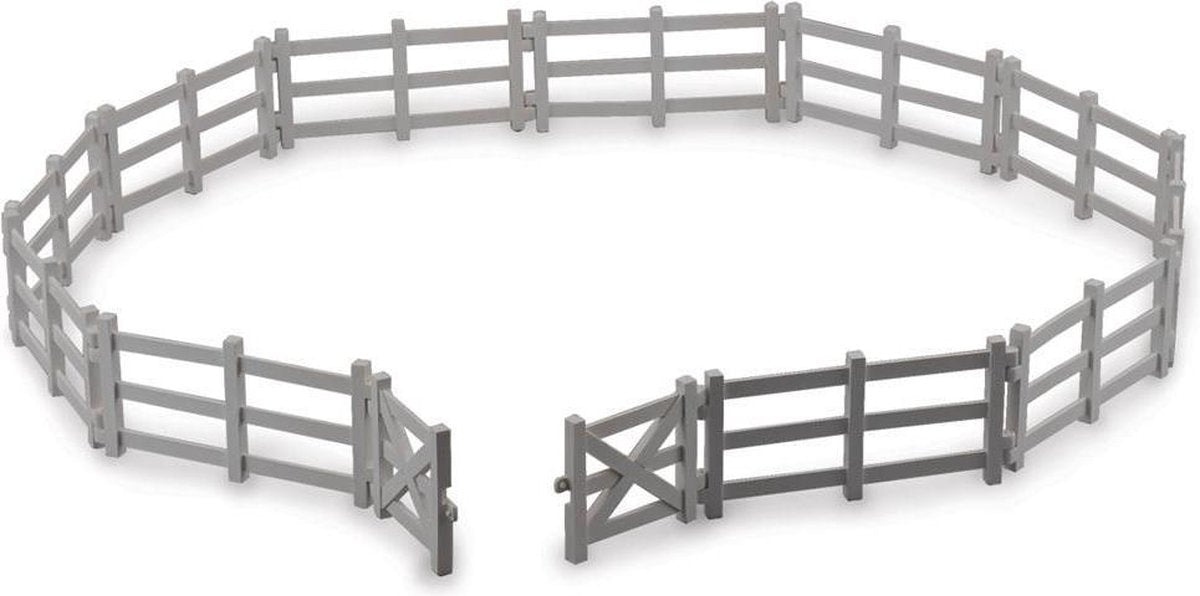 Collecta Boerderij: Hek Met Poort 78 Cm Grijs