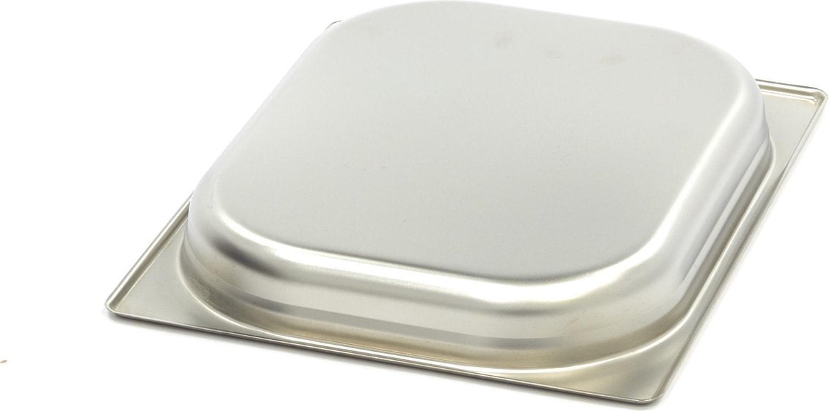 Gastronorm Bak 1/2GN - 40mm - 325x265mm - RVS - Glad - Ovenbestendig - Horeca GN Bak / Plaat - Maxima