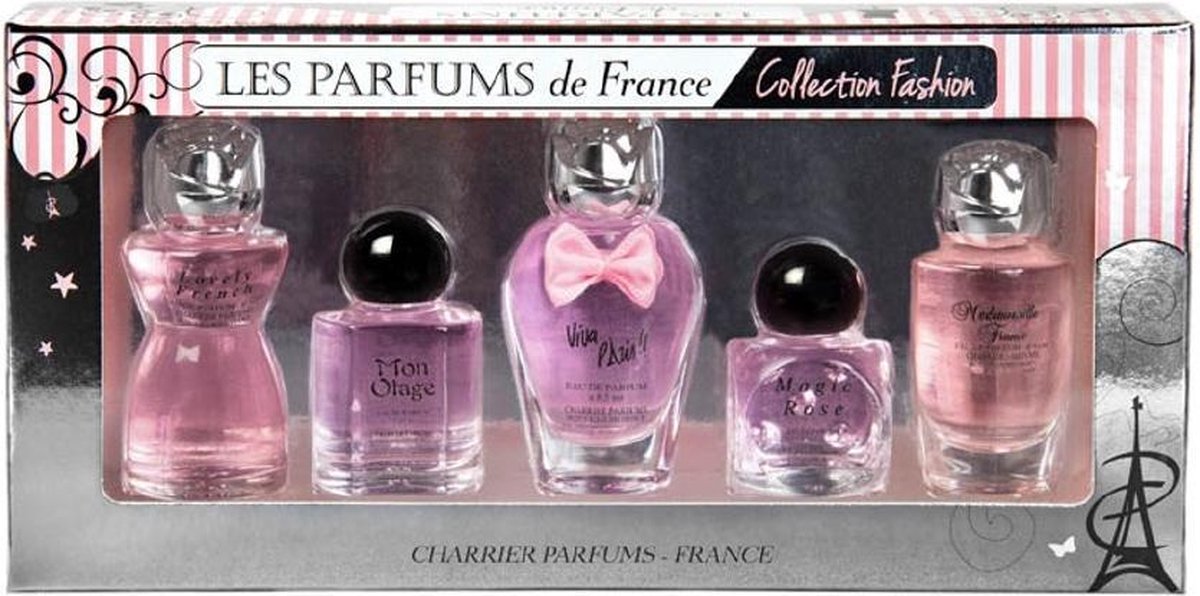 Charrier - France Fashion miniaturen geschenkset - 5 miniaturen