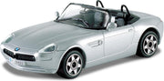 Bburago BMW Z8 CABRIOLET 2008 zilver schaalmodel 1:43