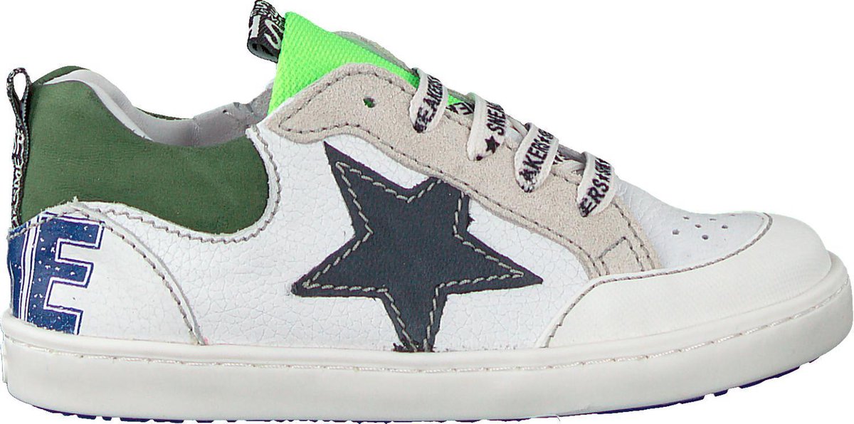 Shoesme UR20S018-B - Kinderen Half-hoog - Kleur: Wit/beige - Maat: 26