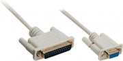 Modem aansluitkabel - 25pin Sub-D naar 9pin Sub-D