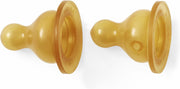 Hevea Flesspeen voor Hevea-fles (natuurrubber) - 3-24 mnd (2 stuks)