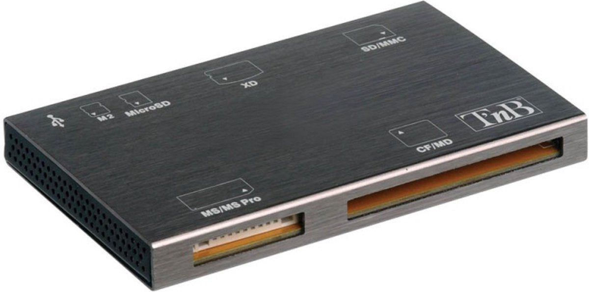 TnB READERALL1 | Geheugen kaartlezer | Aluminium Finish