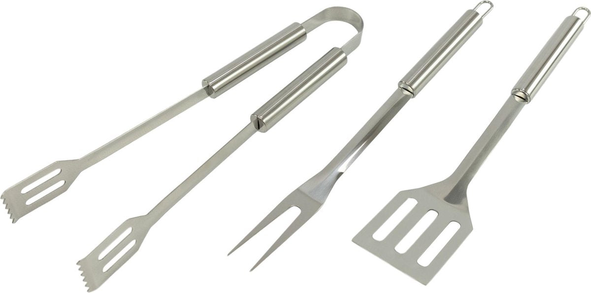 MaxxGarden BBQ gereedschapsset - 3 delige barbecue set