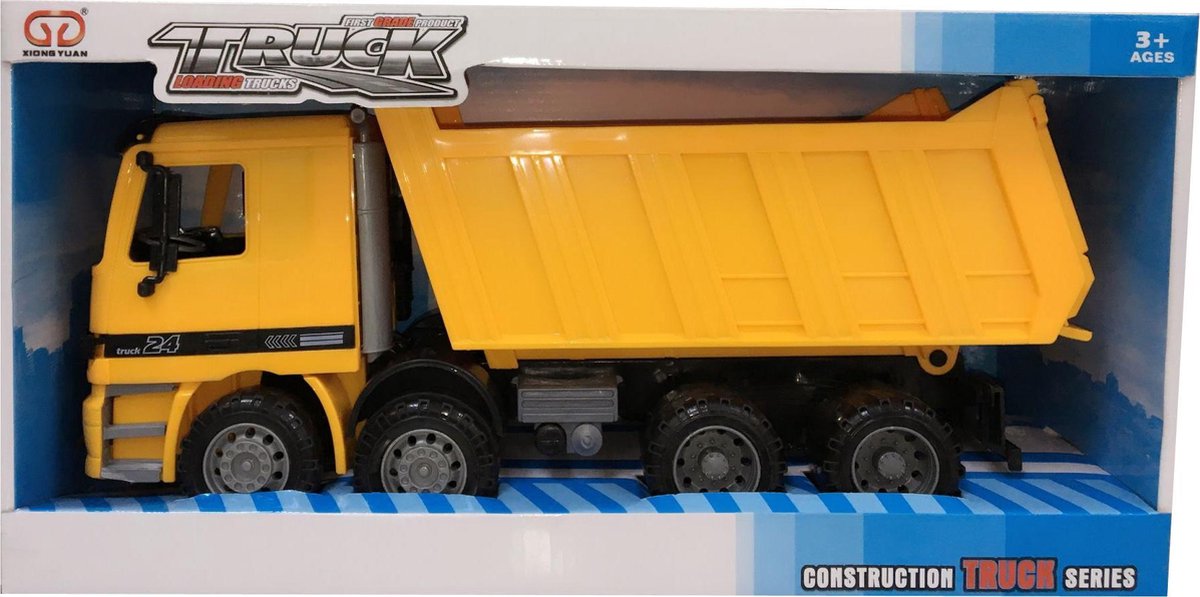 Vrachtwagen met Container Frictie