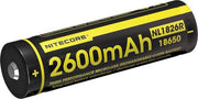 Nitecore NL1826R 2600mAh 3.6 volt + micro USB aansluiting