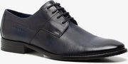 Bugatti leren heren veterschoenen - Blauw - Maat 46