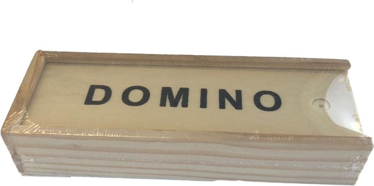 Orange85 Mini Dominostenen Reisset met Houten Doosje - Domino - Reisspel - Spelletjes vakantie - Domino spel - Domino stenen voor kinderen - Reisspellen - Reisspelletjes - Volwassenen - Kinderen