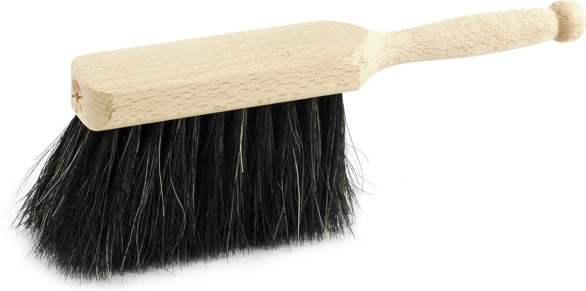 Kinderstoffer/handveger met houten handvat - Kinderspeelgoed schoonmaakartikelen