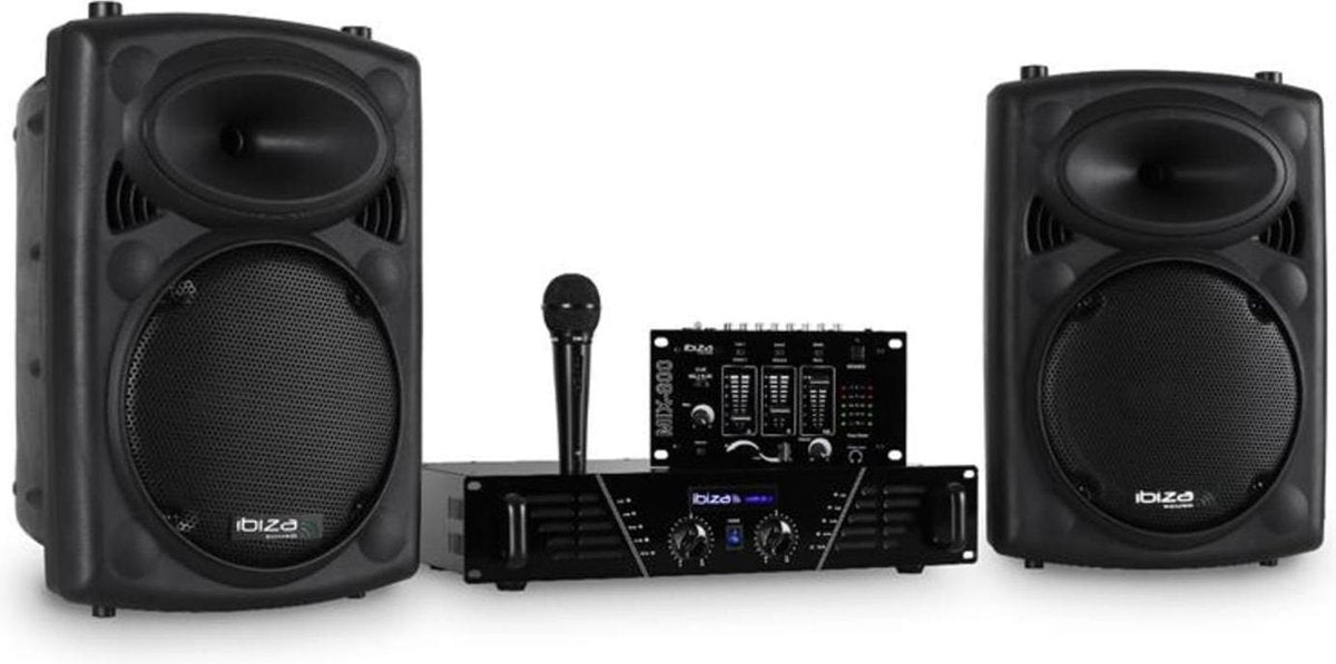 DJ300MK2 Disco Sound Set AUX MIC
