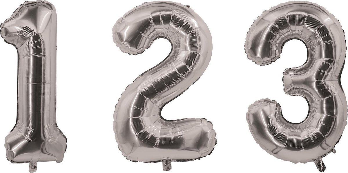 PROCOS - Ballon cijfer 0 - Decoratie > Ballonnen
