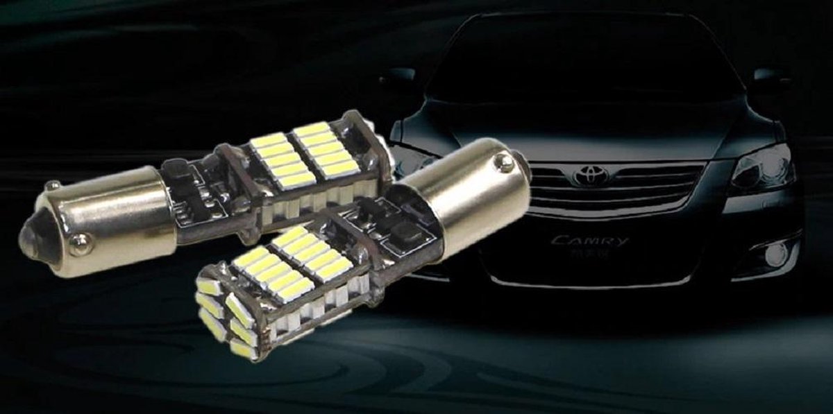 BAY9S H21W LED Canbus achteruitrijverlichting (set)