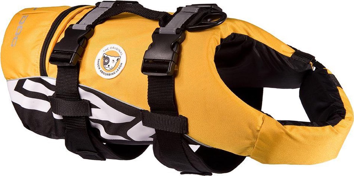 EzyDog DFD Hondenzwemvest - M - Geel