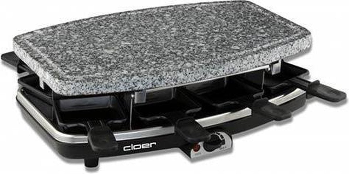 Cloer 6430 - Raclette/Steengrill - 8 Personen