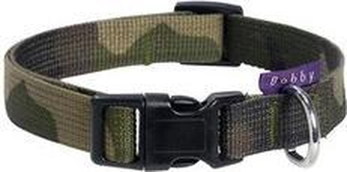 Bobby Halsband Camouflage L Kaki