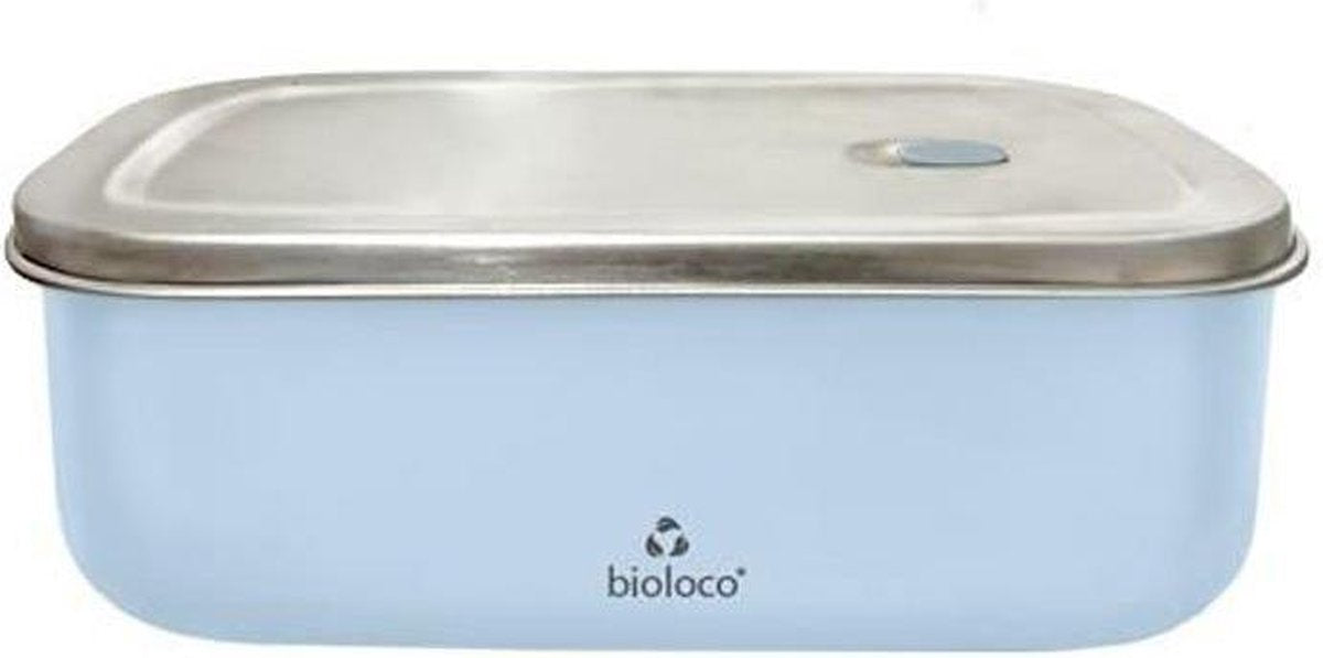 RVS bioloco lunchtrommel 20cm x 13