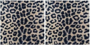 40x Panterprint/dierenprint servetten 33 x 33 cm - wegwerpservetten/feestservetten