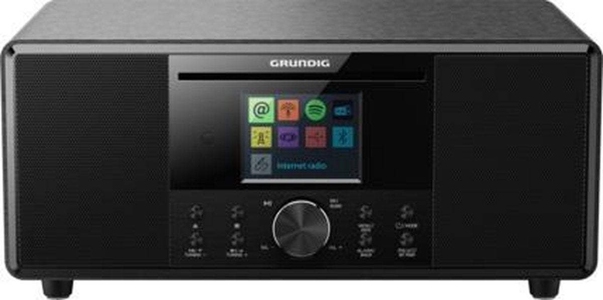 Grundig DTR 7000 BT DAB WEB cd-speler Draagbare cd-speler Zwart