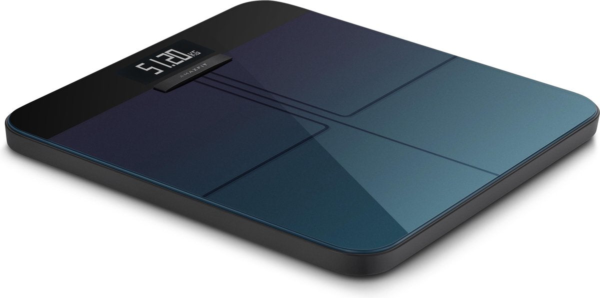 Amazfit D2003EU1N weegschaal Elektronische weegschaal Vierkant Blauw