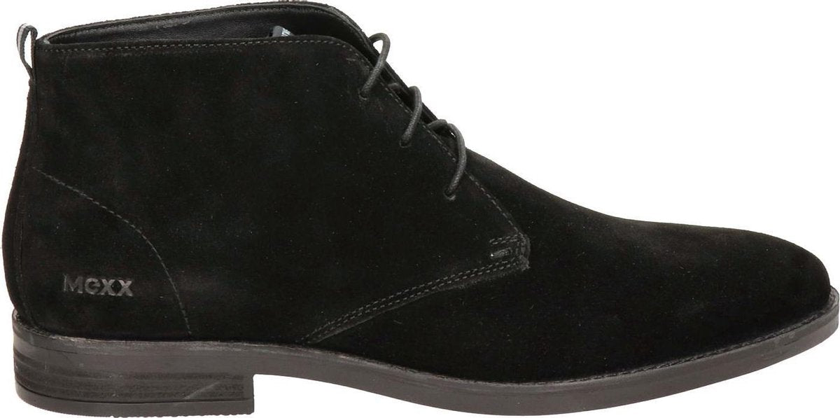 Mexx heren veterschoen - Zwart - Maat 46