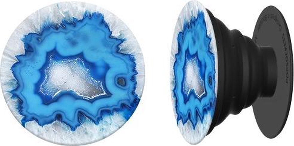 PopSocket Blue Agate black