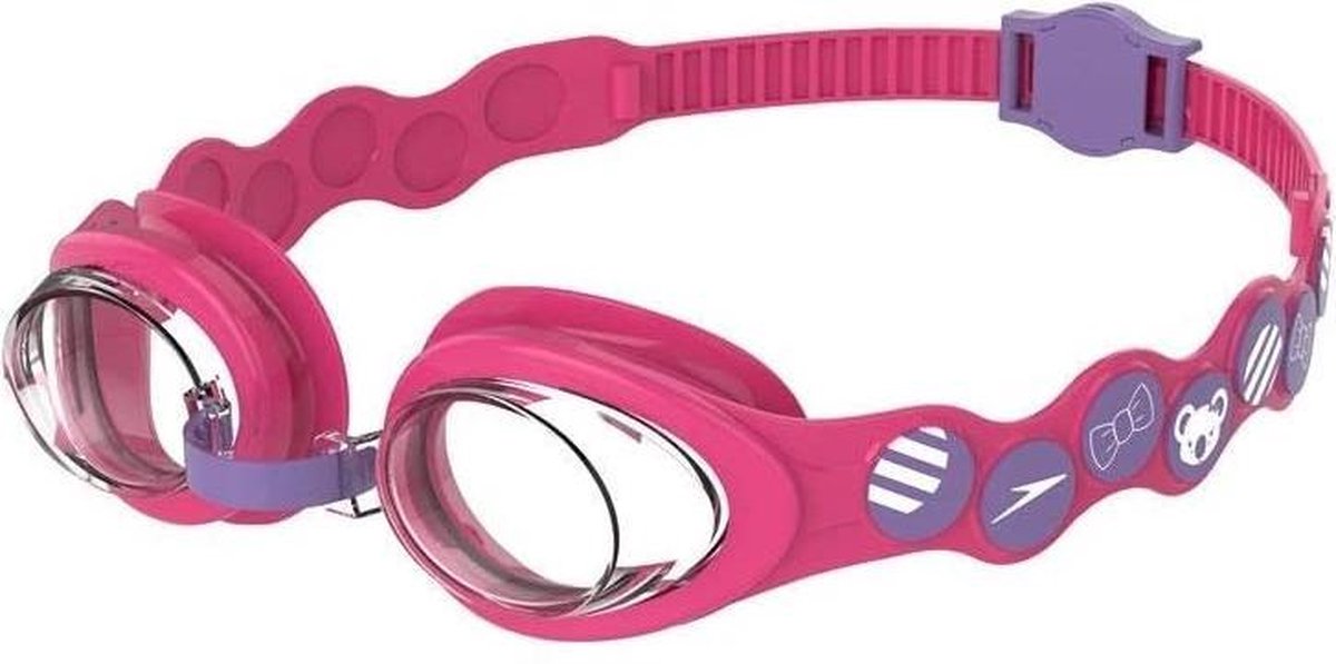 Speedo Zwembril Spot Meisjes Pvc/siliconen Roze