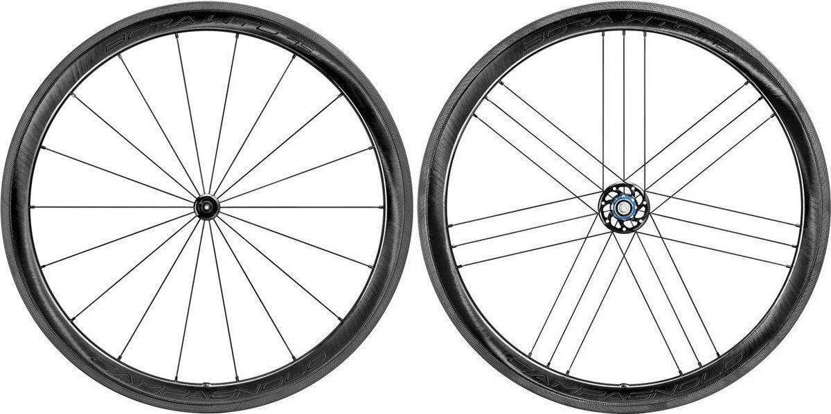 Campagnolo  Bora WTO 45 Remvelg Carbon Wielset - Dark Label