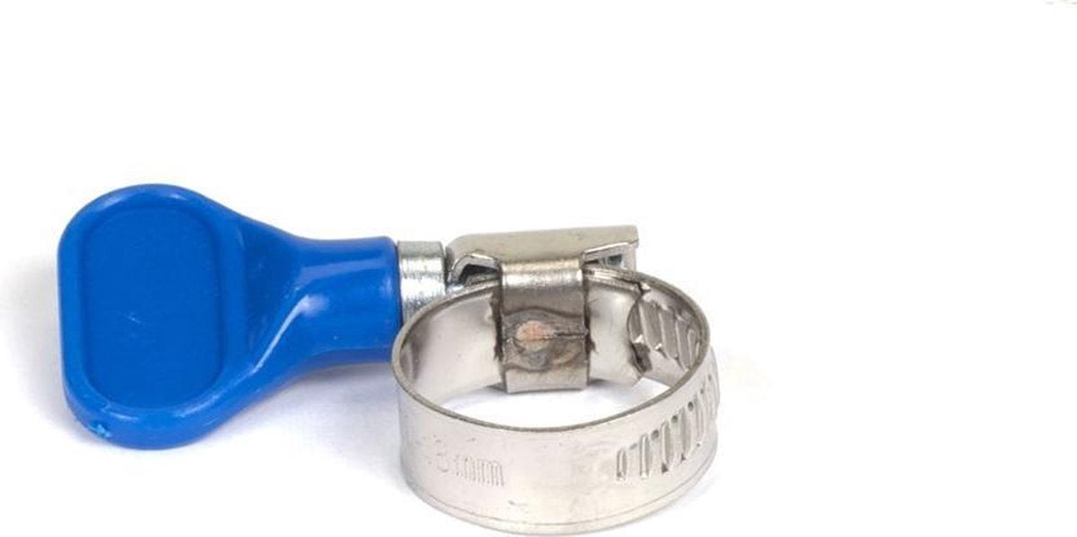 GIMEG WORMSCHROEF SLANGKLEM MET VLEUGELMOER Ø10-18MM 4 STUKS