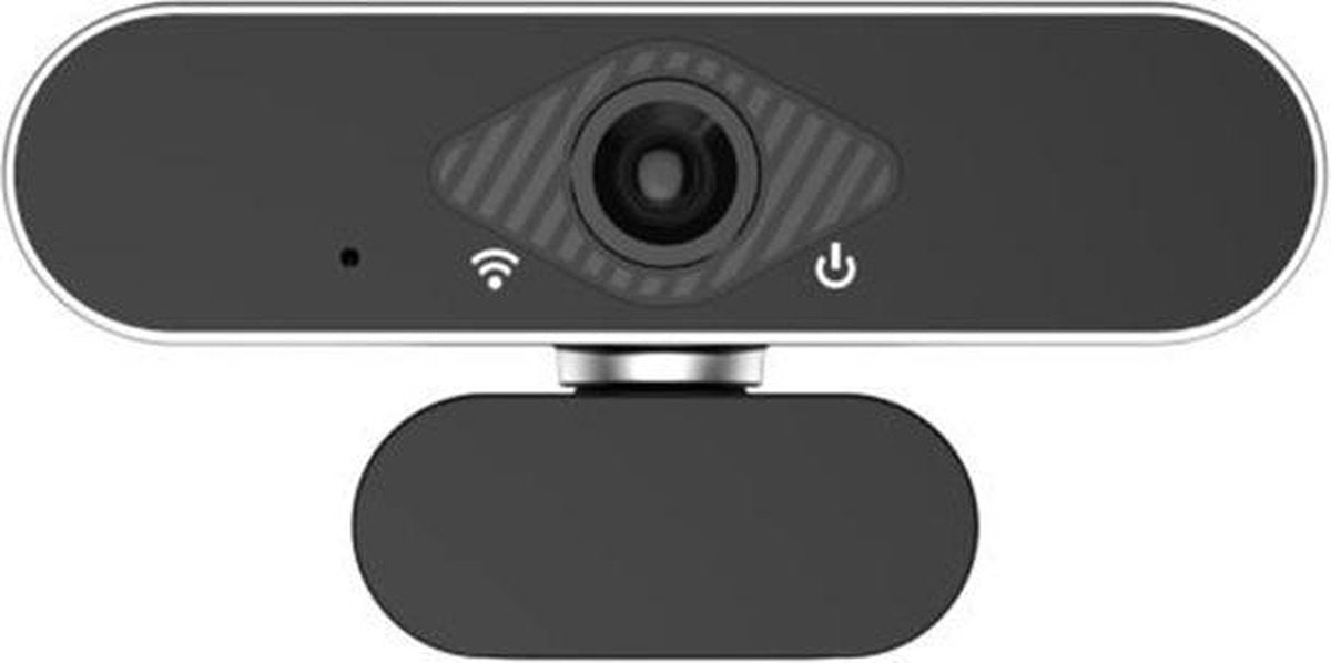 Spire Webcam 1080P Full HD kwaliteit - Microfoon - Zwart - USB aansluiting - Plug & Play - Auto Focus Lens - Verstelbaar - Voor Windows