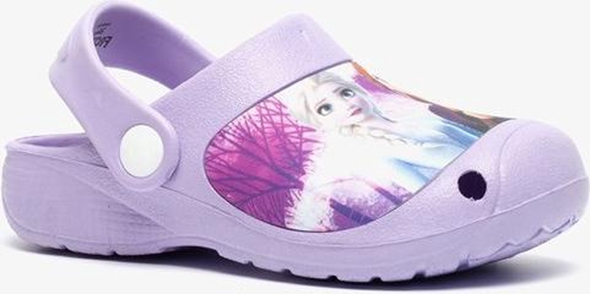 Lila kinder klompen frozen - Paars - Maat 32