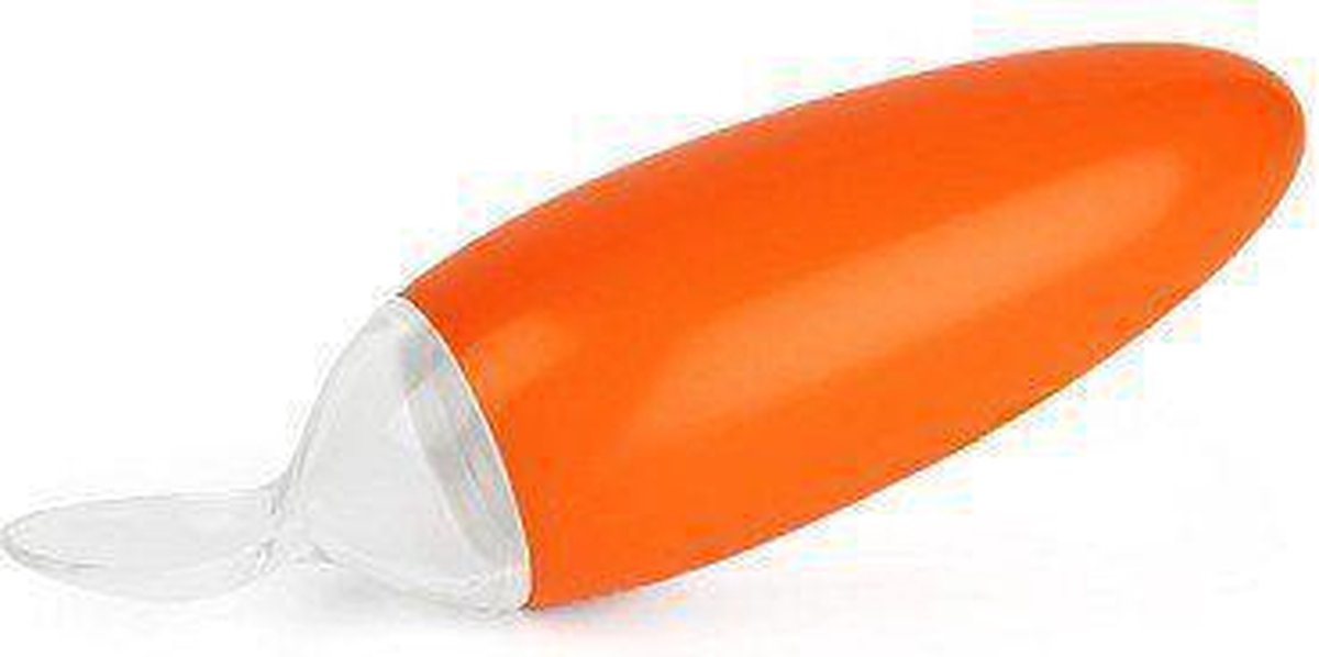 Boon - Squirt voedingslepel oranje