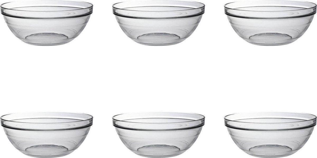 Schaal 23 cm stapelbaar 2700D Lys (set van 6 )