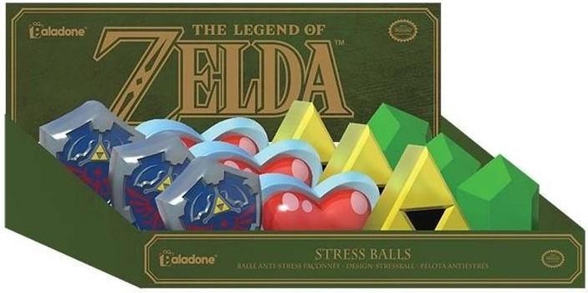 The Legend of Zelda Stress Balls Display 12pcs