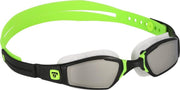 Phelps Ninja - Zwembril - Volwassenen - Mirrored Lens - Zwart/Lime